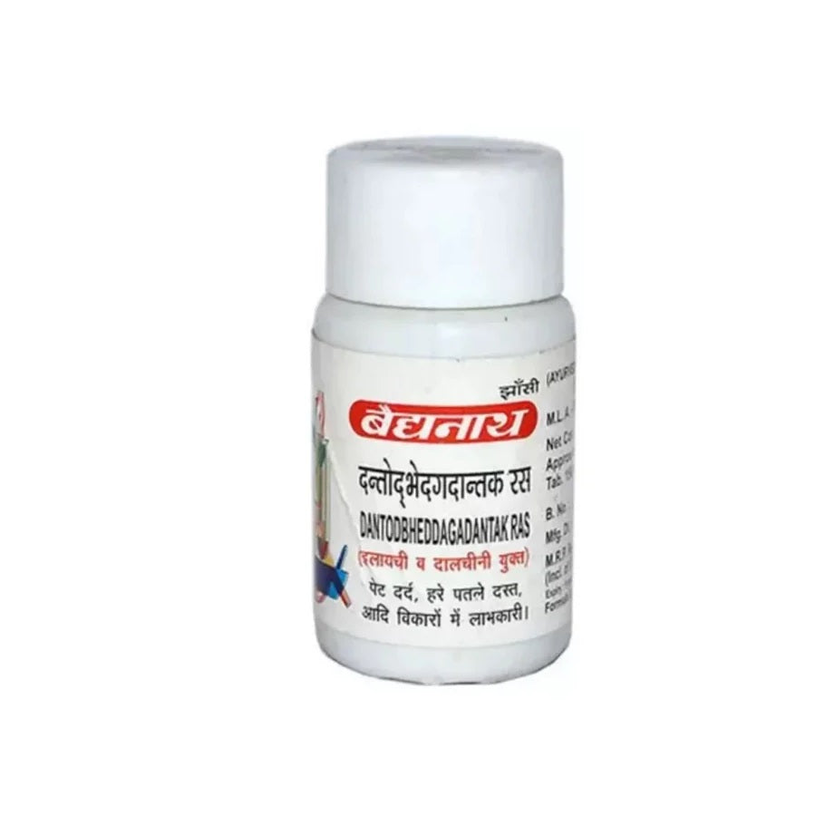 Baidyanath Ayurvedic Dantodbhedgadantak Ras 80 Tablets