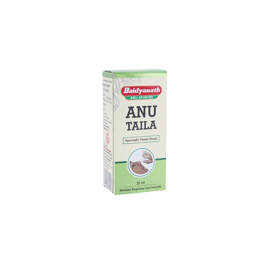 Baidyanath Ayurvedic (Jhansi) Anu Taila Ayurvedic Nasal Drop 20ml