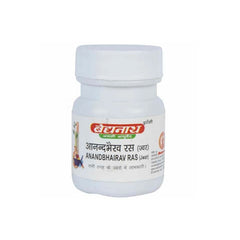 Baidyanath Ayurvedic (Jhansi) Anandbhairav Ras (Jwar) Tablet