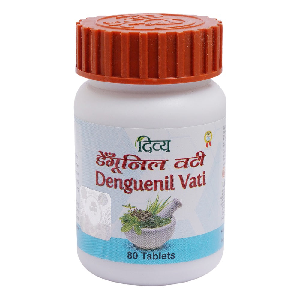 Patanjali Divya Denguenil Vati 80 Tablets
