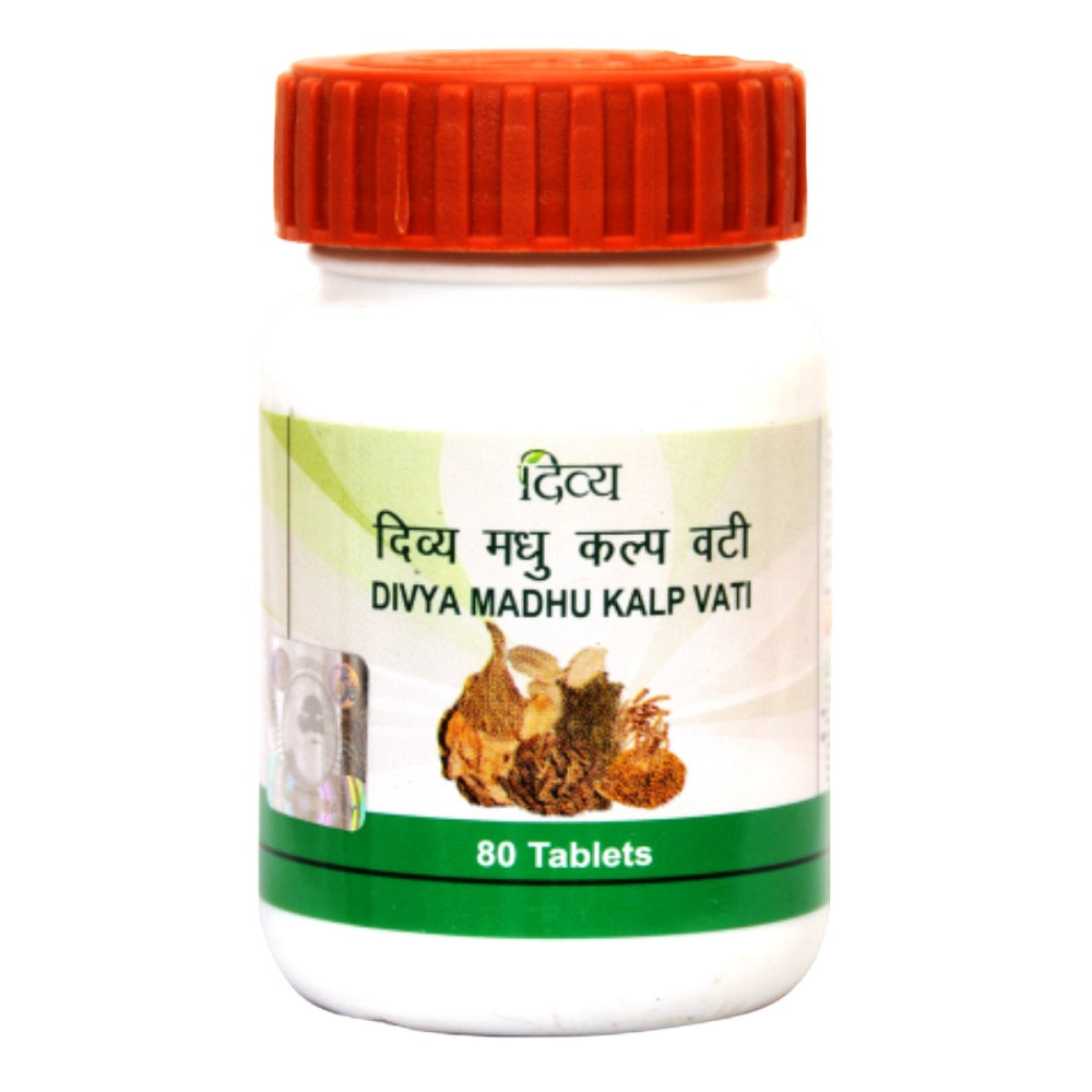 Patanjali Divya Madhu Kalp Vati 80 Tablets