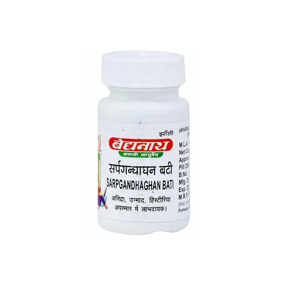 Baidyanath Ayurvedic (Jhansi) Sarpgandhaghan Bati Tablet 10g