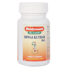 Baidyanath Ayurvedic (Jhansi) Shwas Kuthar Ras Tablet