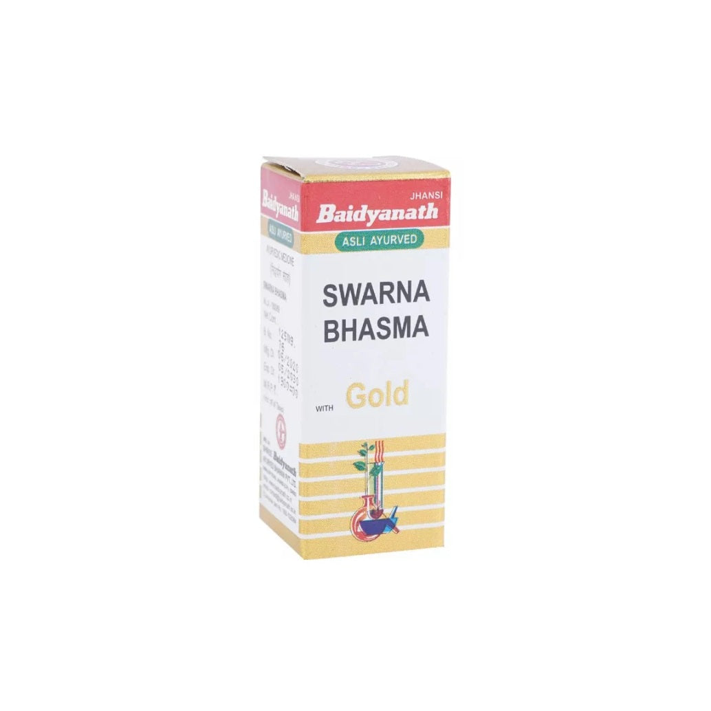 Baidyanath Ayurvedic (Jhansi) Swarna Bhasma with Gold Powder 125mg