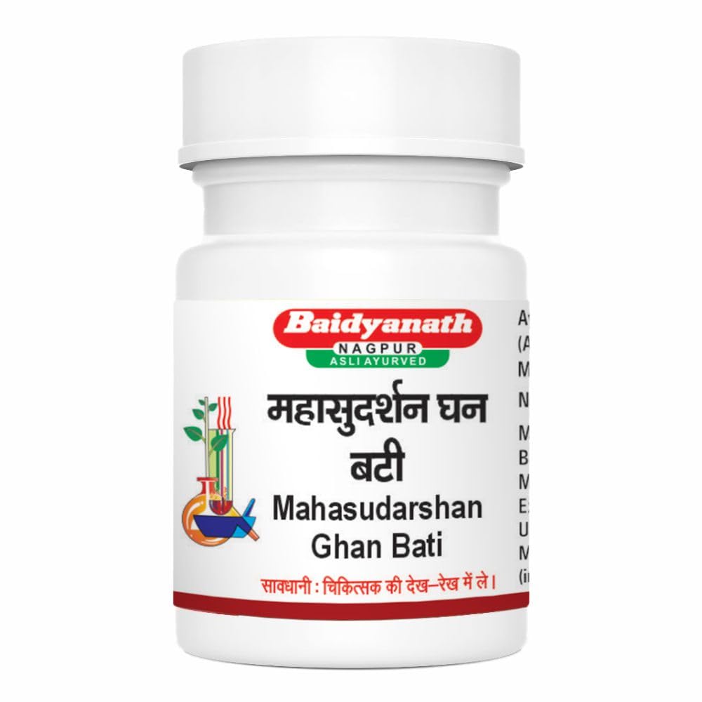 Baidyanath Ayurvedic (Jhansi) Mahasudarshanghan Bati Tablets