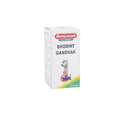 Baidyanath Ayurvedic (Jhansi) Shodhit Gandhak Powder 10gm