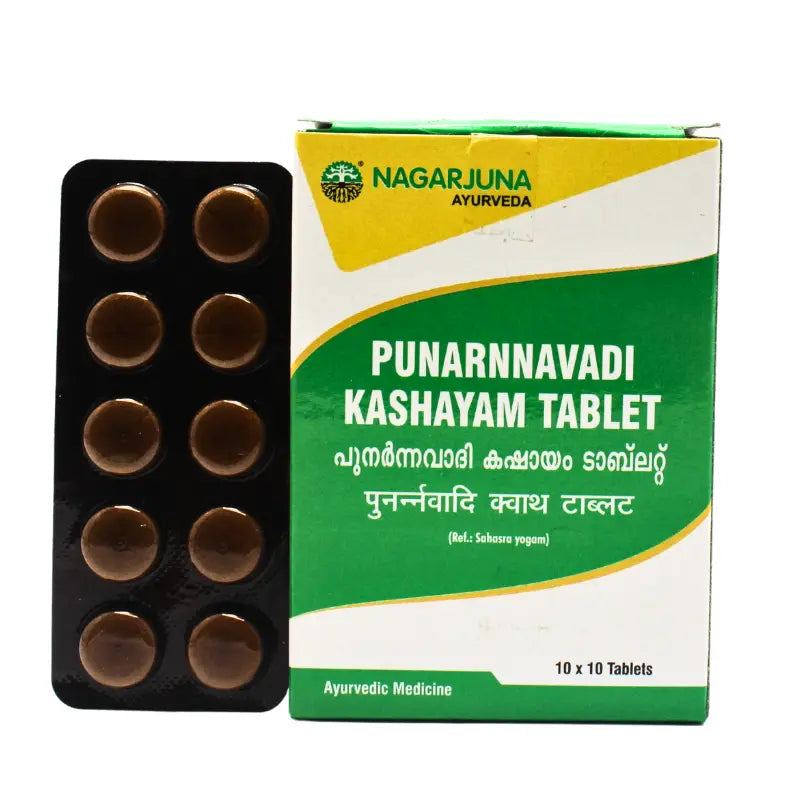 Nagarjuna Ayurvedic Punarnnavaadi Kashaayam 100 Tablets