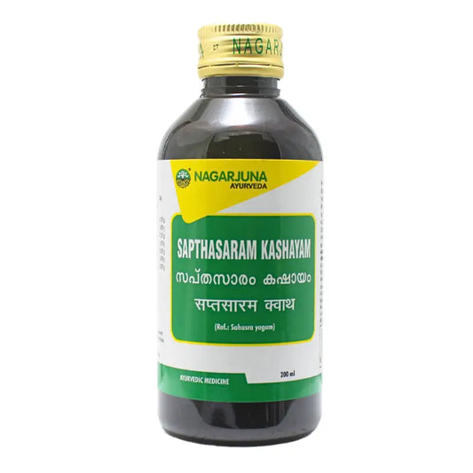 Nagarjuna Ayurvedic Sapthasaaram Kashaayam Liquid 200ml