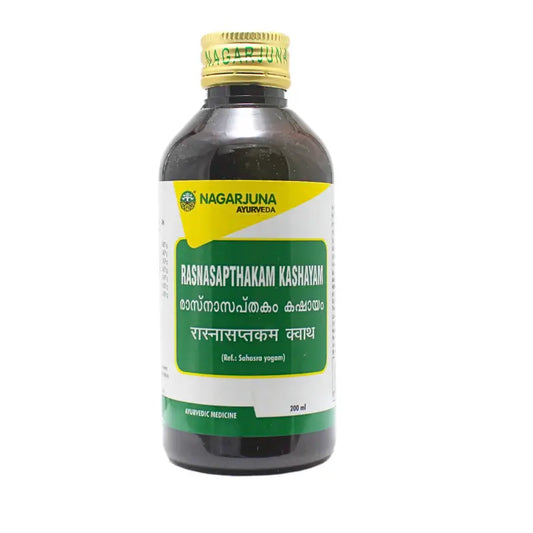 Nagarjuna Ayurvedic Raasnaasapthakam Kashaayam Liquid 200ml