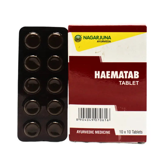 Nagarjuna Ayurvedic Haematab 100 Tablets