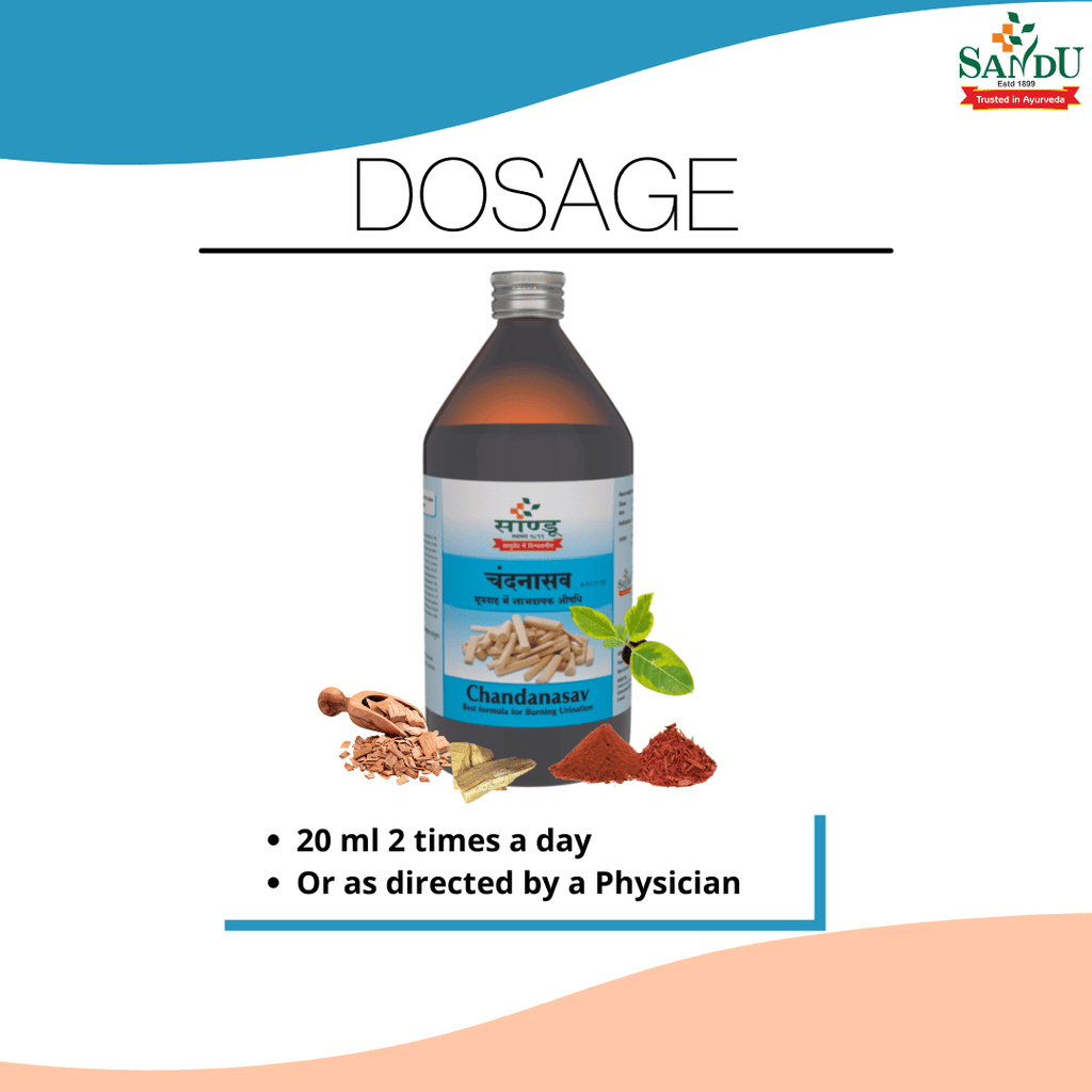 Sandu Ayurvedic Chandanasav Liquid