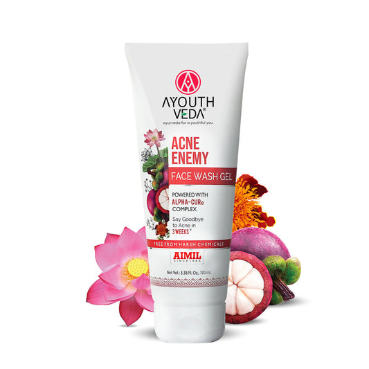 Aimil Ayouthveda Acne Enemy Face Wash Gel 100 ml