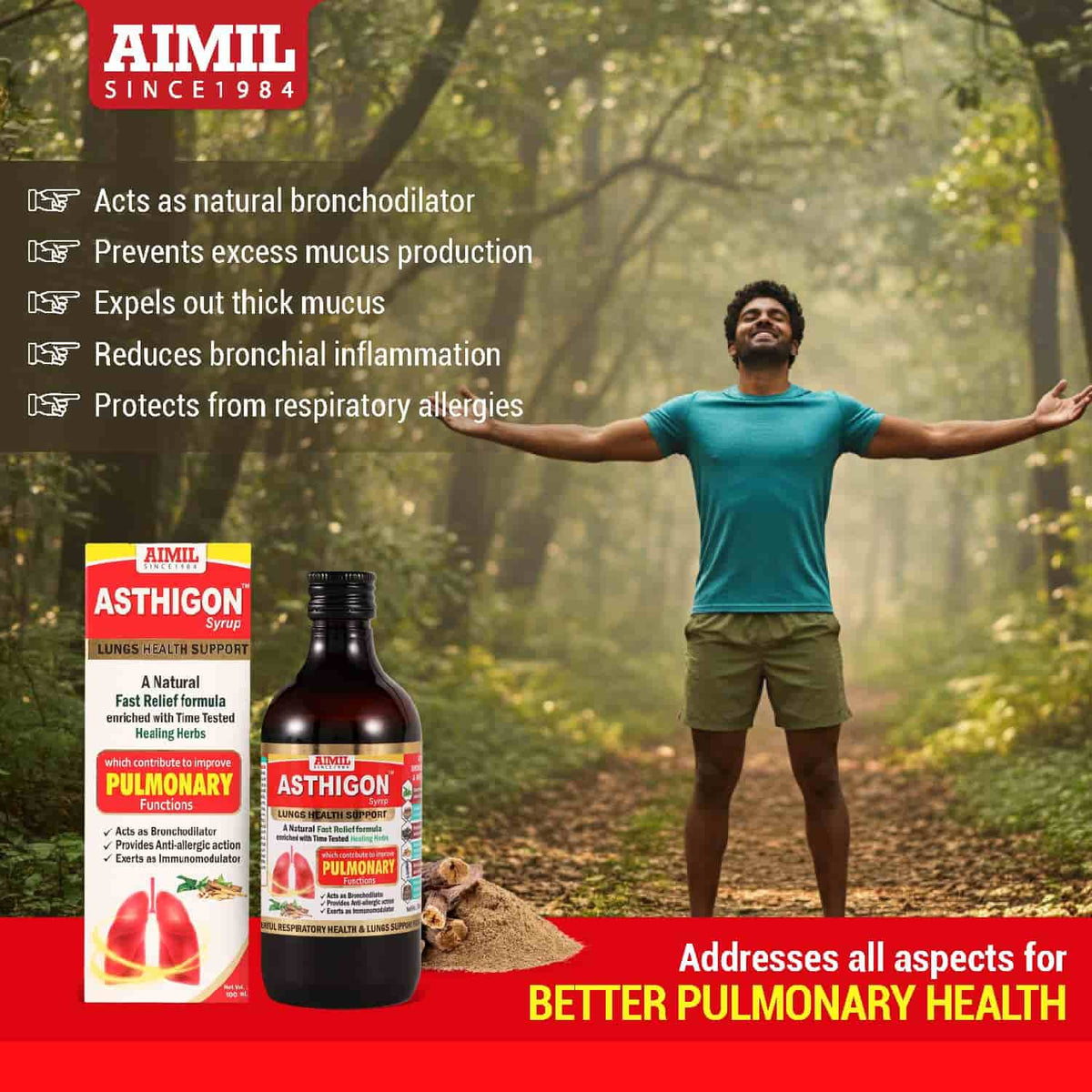 Aimil Asthigon Ayurvedic Herbal Syrup