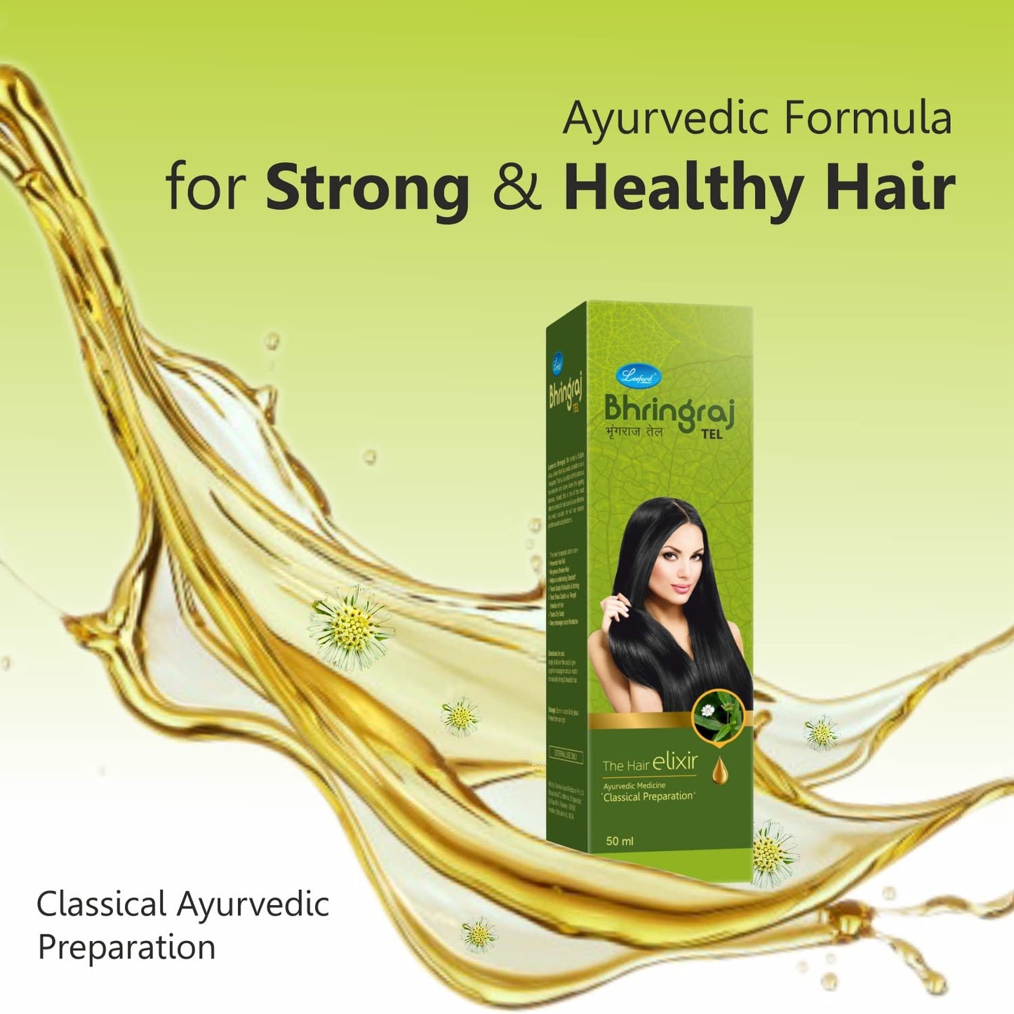 Leeford Bhringraj Hair Oil 50ml