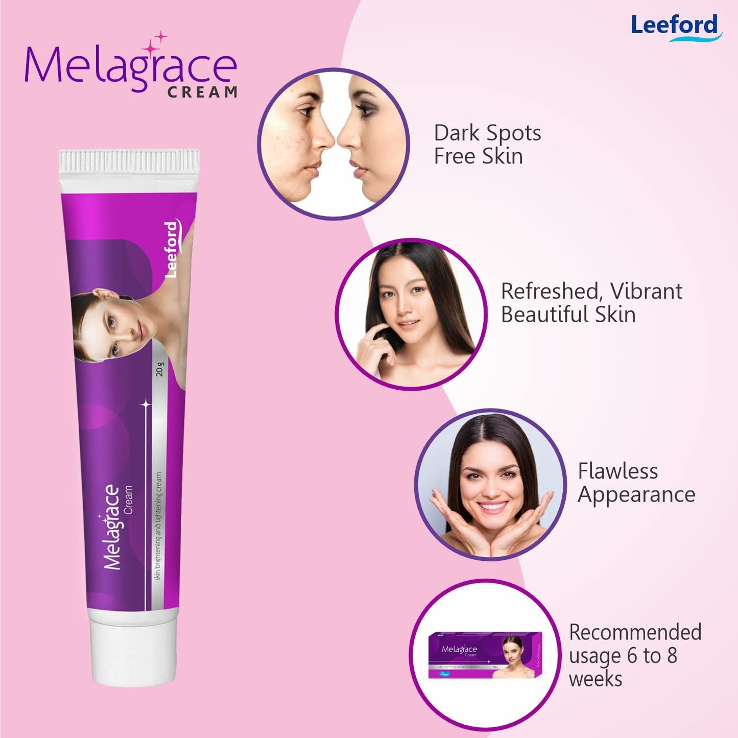 Leeford Melagrace Cream 20g