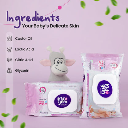 Leeford Kidogem Baby Wipes