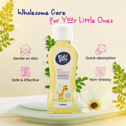 Leeford Kidogem Baby Massage Oil 100ml