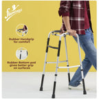 Flamingo Health Orthopaedic Reciprocal Folding Walker (Aluminum) Universal Code 2112