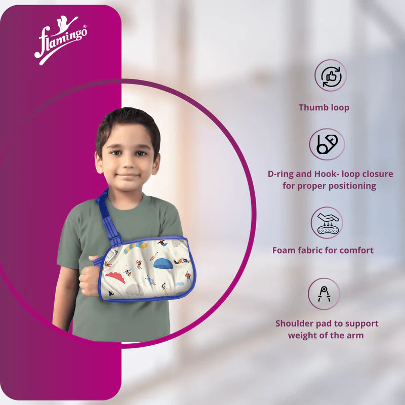 Flamingo Health Orthopaedic Pediatric Arm Sling Code 2114