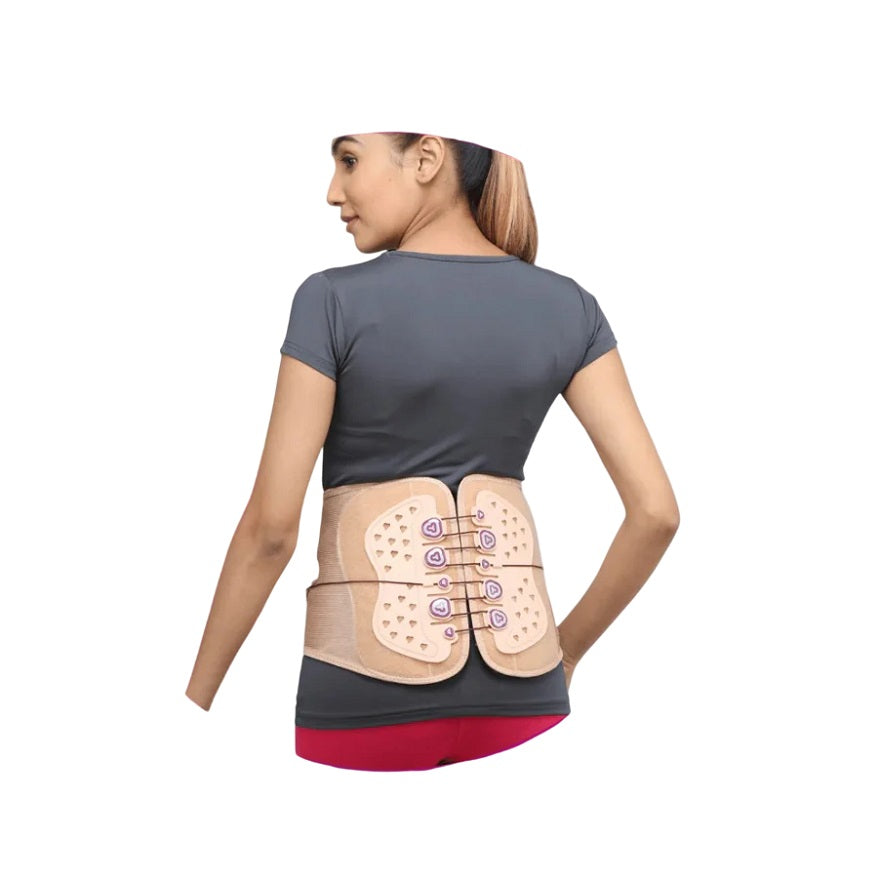Flamingo Health Orthopaedic Lacepull Back Belt Unisex Code 2454