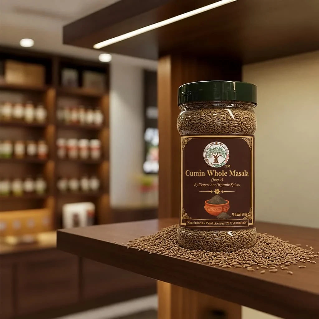 Trueroots Organic Spices Cumin Seeds (Jeera) Whole Masala