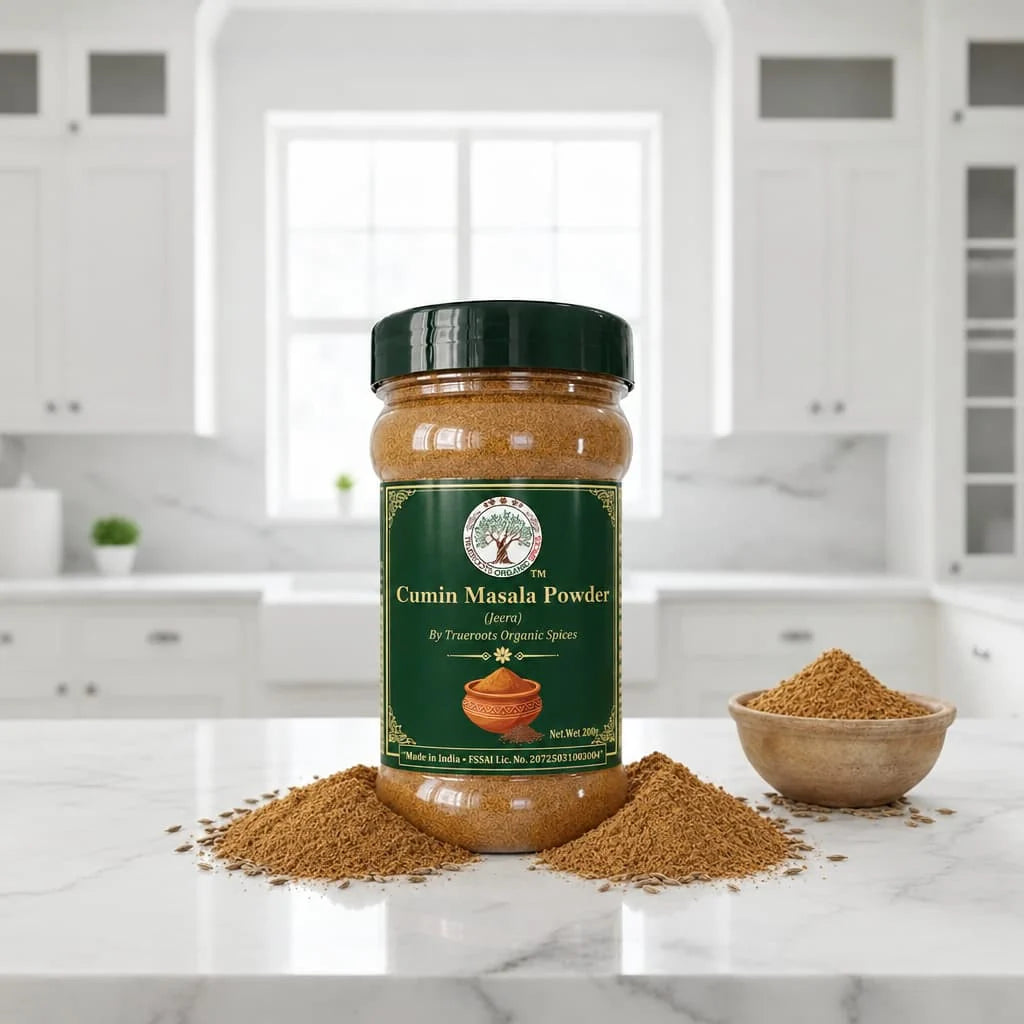 Trueroots Organic Spices Cumin Seeds (Jeera) Masala Powder
