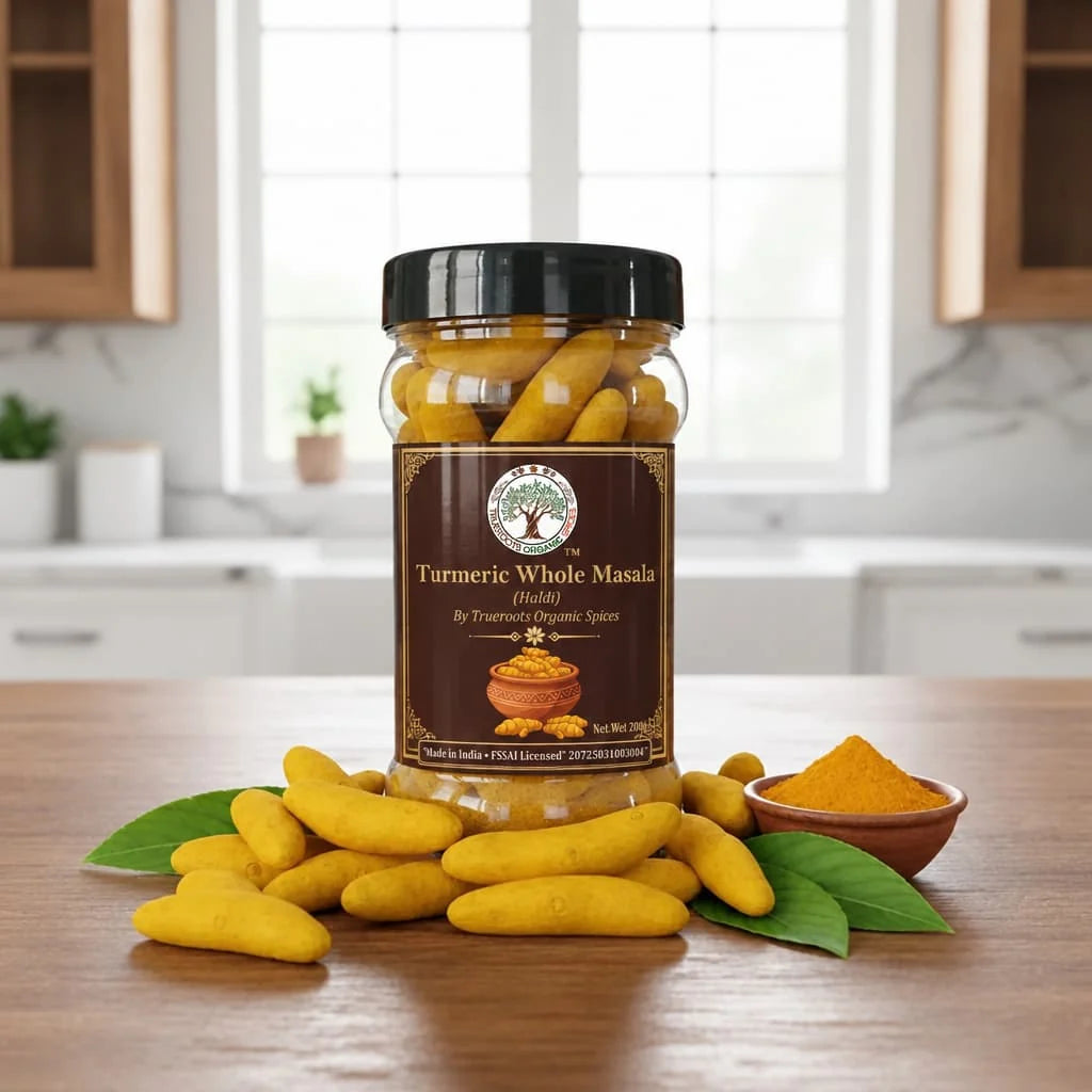 Trueroots Organic Spices Turmeric (Haldi) Whole
