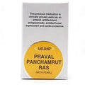 Unjha Ayurvedic Praval Panchamrut Ras Tablets