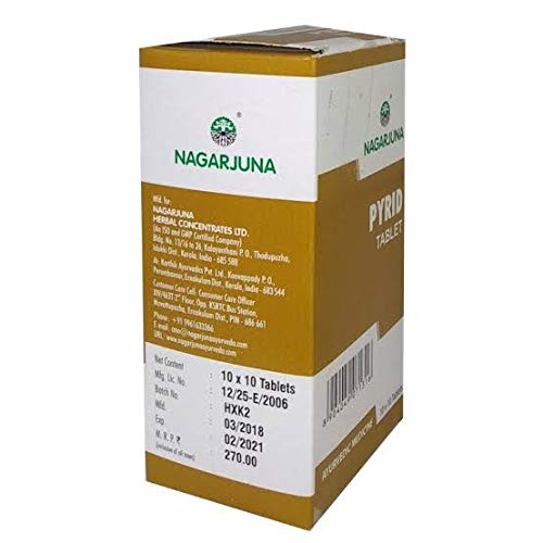 Nagarjuna Ayurvedic Pyrid 100 Tablets
