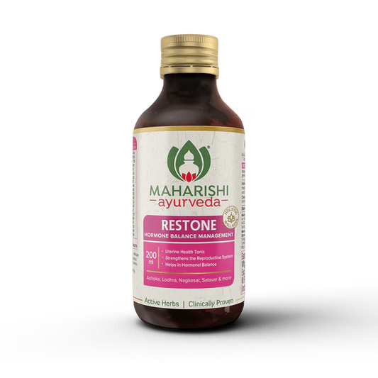 Maharishi Ayurveda Restone For Menstrual Health 120 Tablets & Syrup 200ml