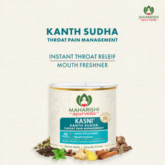 Maharishi Ayurveda Kasni Kanth Sudha 30 Pastilles Bottle