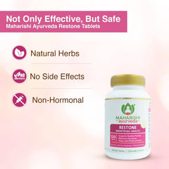 Maharishi Ayurveda Restone For Menstrual Health 120 Tablets & Syrup 200ml