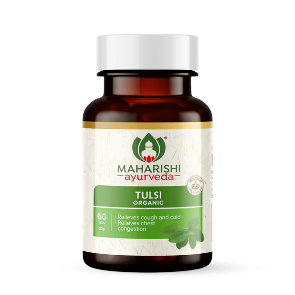 Maharishi Ayurveda Tulsi For Respiratory Health 60 Tablets