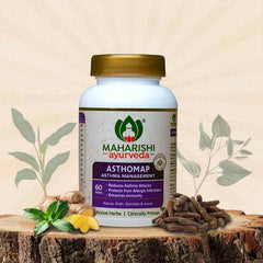 Maharishi Ayurveda Asthomap For Asthma & Respiratory Relief 60 Tablets