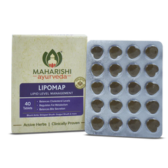 Maharishi Ayurveda Lipomap Natural Remedy For Cholesterol Management 40 Tablets