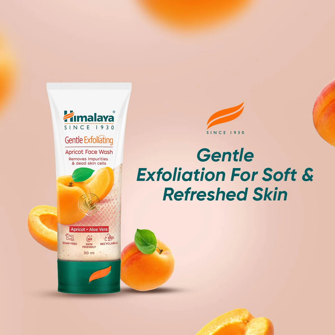 Himalaya Herbals Clear Deep Cleansing Apricot Removes Blackheads Face Wash