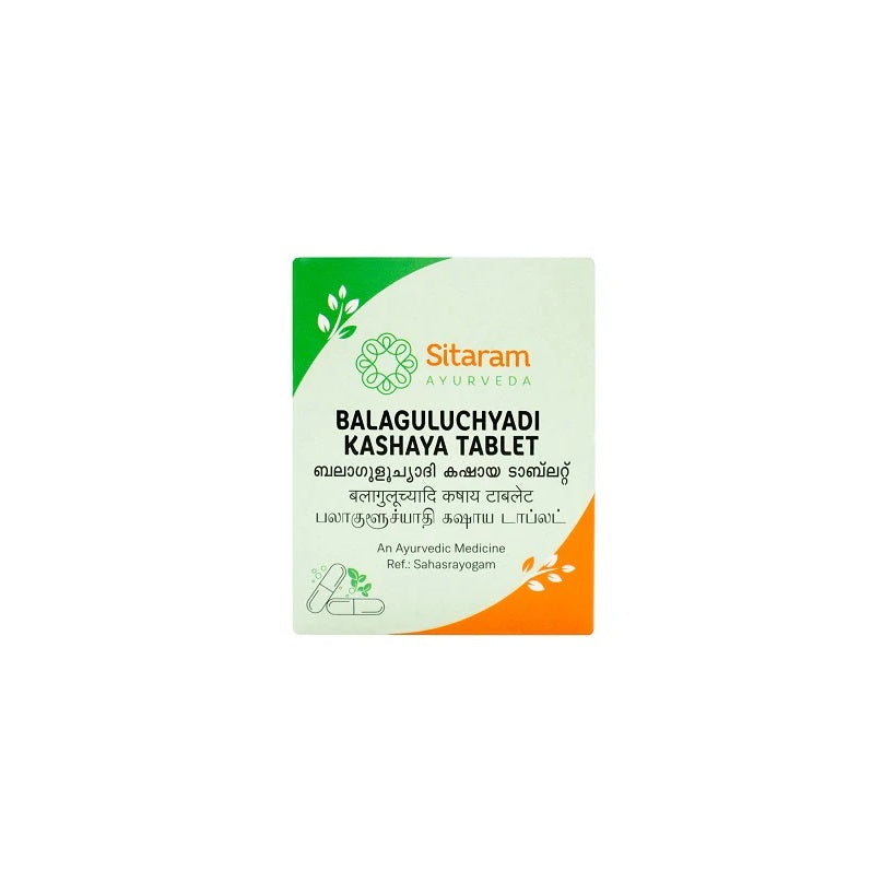 Sitaram Ayurveda Balaguluchyadi Kashayam Ayurvedic Tablets – 50 Tablets