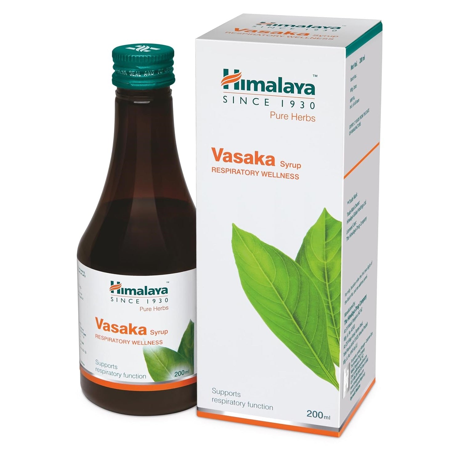 Himalaya Pure Herbs Vasaka Respiratory Wellness Syrup