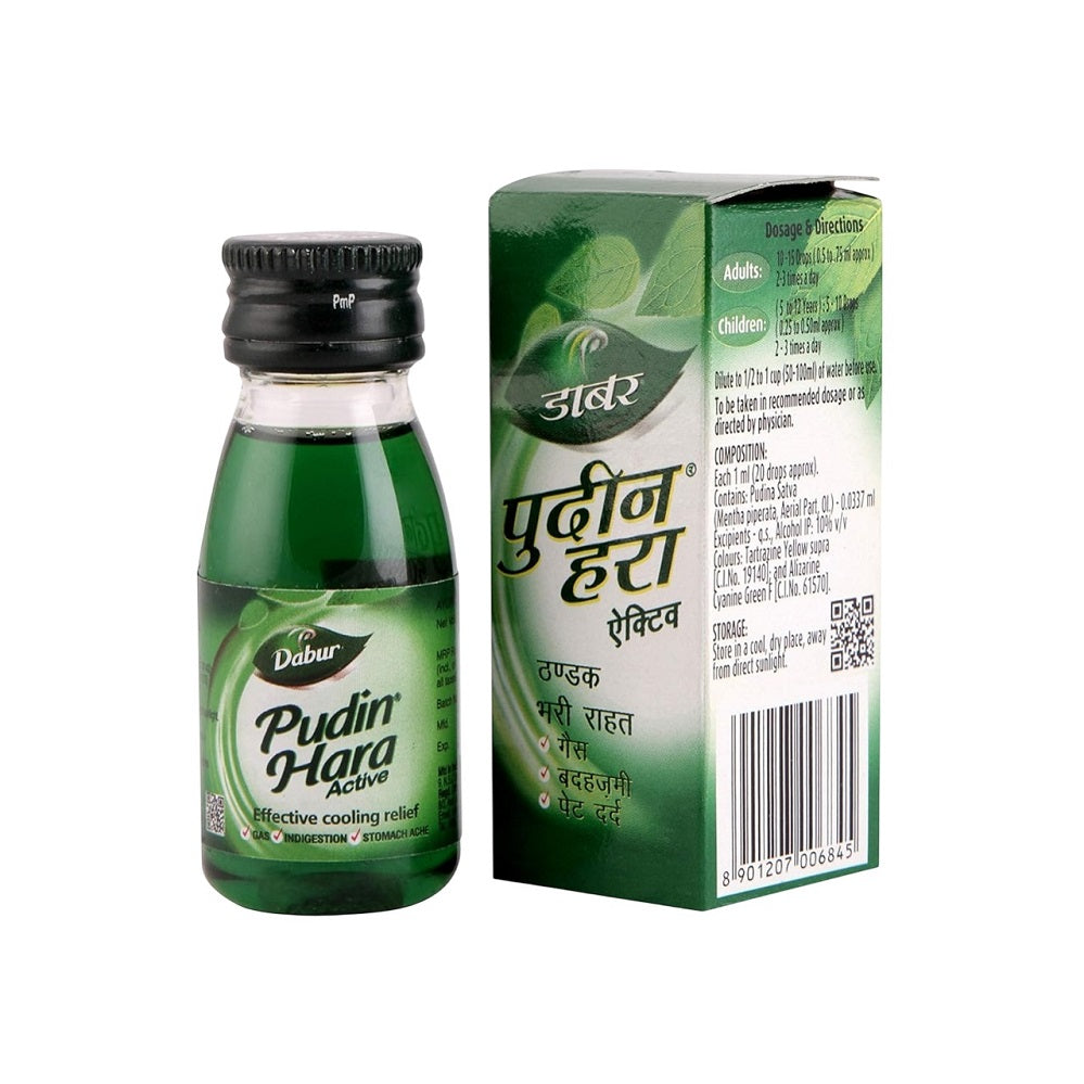 Dabur Ayurvedic Pudin Hara Active Liquid 30ml