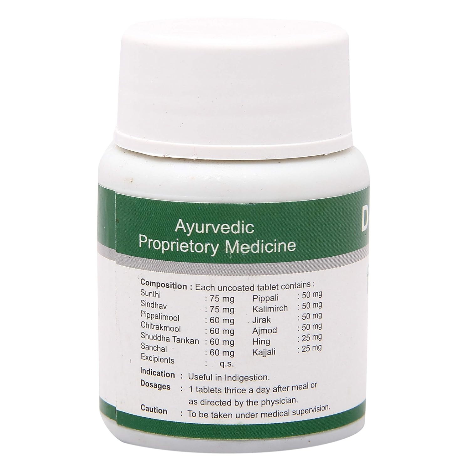 Dhanvantari Ayurvedic D Zyme Tablets