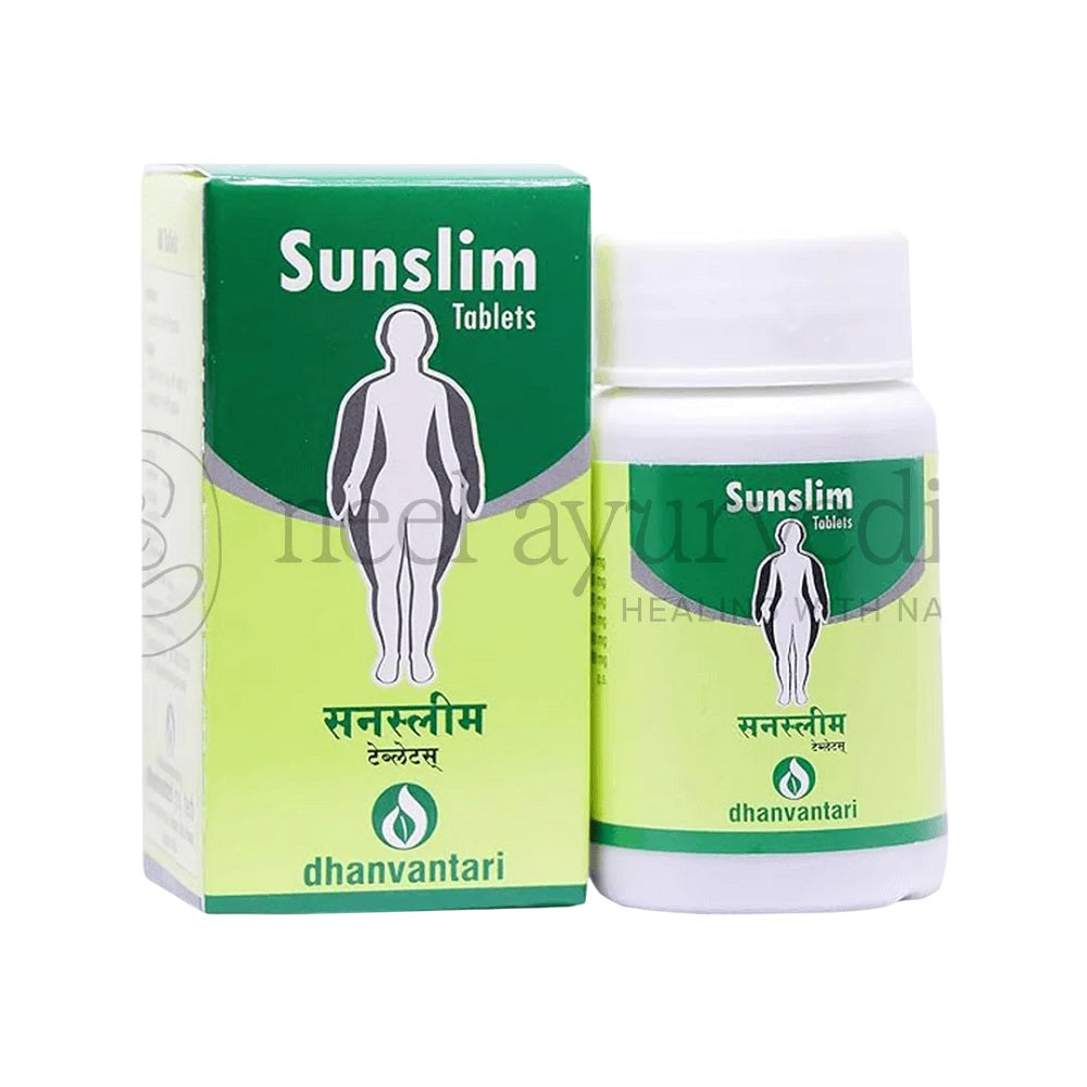 Dhanvantari Ayurvedic SunSlim Tablet