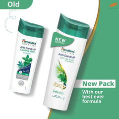 Himalaya Herbal Ayurvedic Personal Care Anti-Schuppen Kühlende Minze Bis zu 100% frei von Schuppen und Juckreiz Shampoo