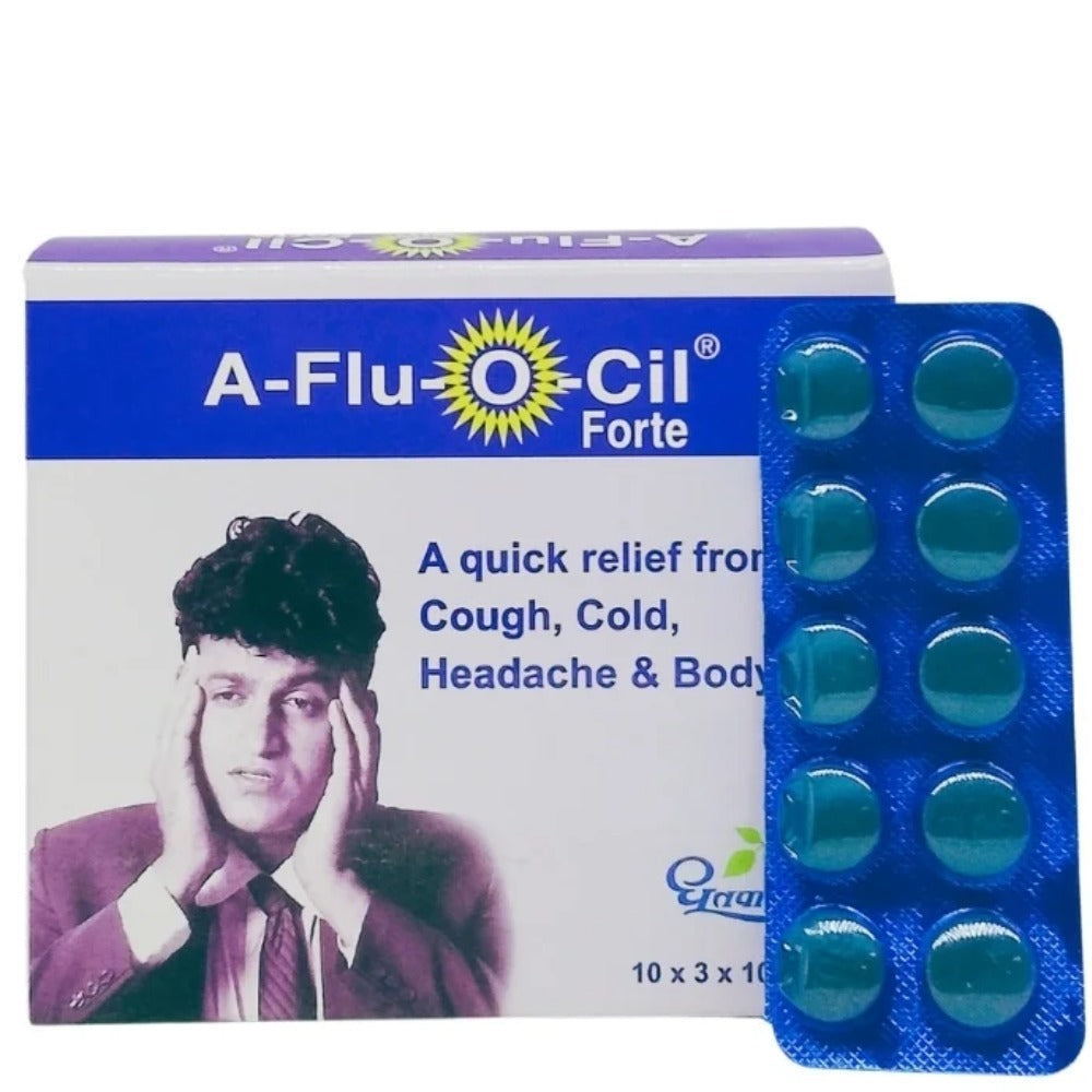 Dhootapapeshwar Ayurvedic A Flu-O-Cil Tablet