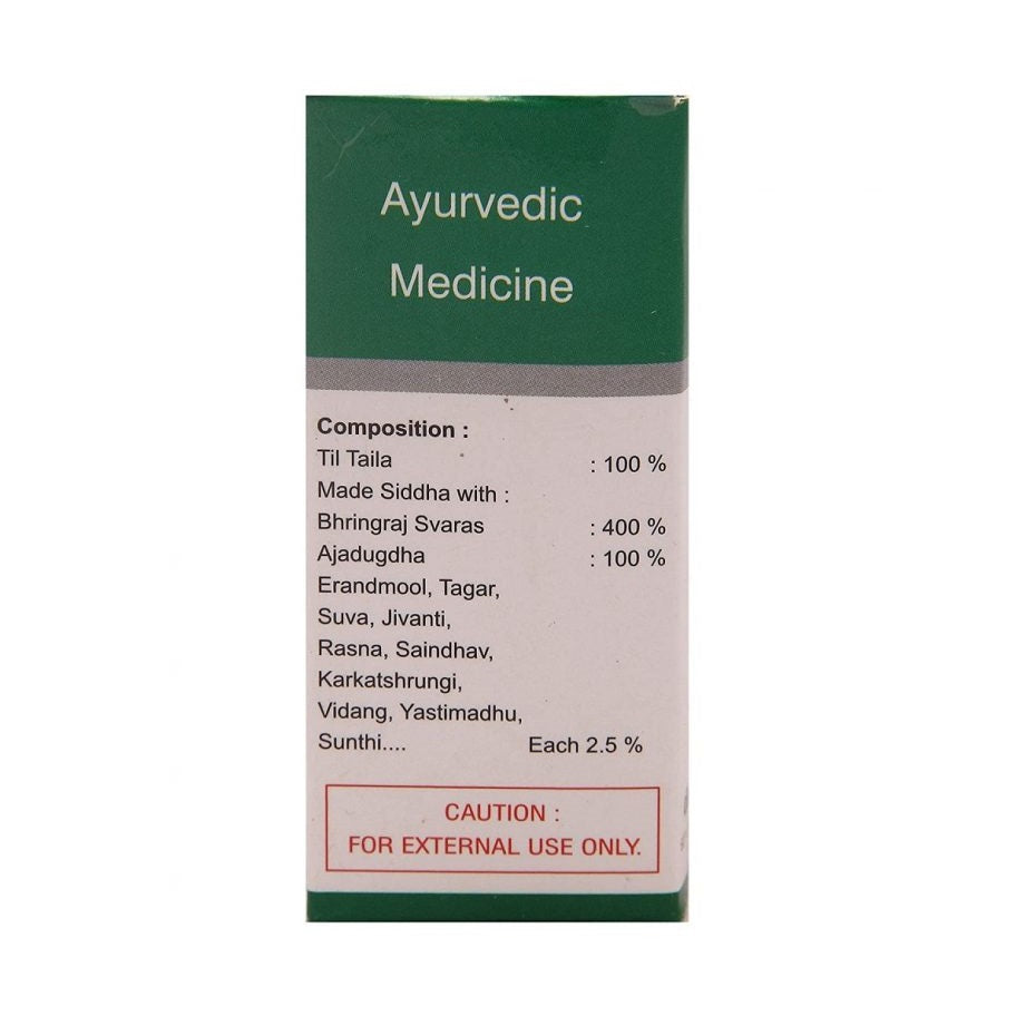 Dhanvantari Ayurvedic Shadbindu Taila Nützlich bei Kopfschmerzen und Migräneöl