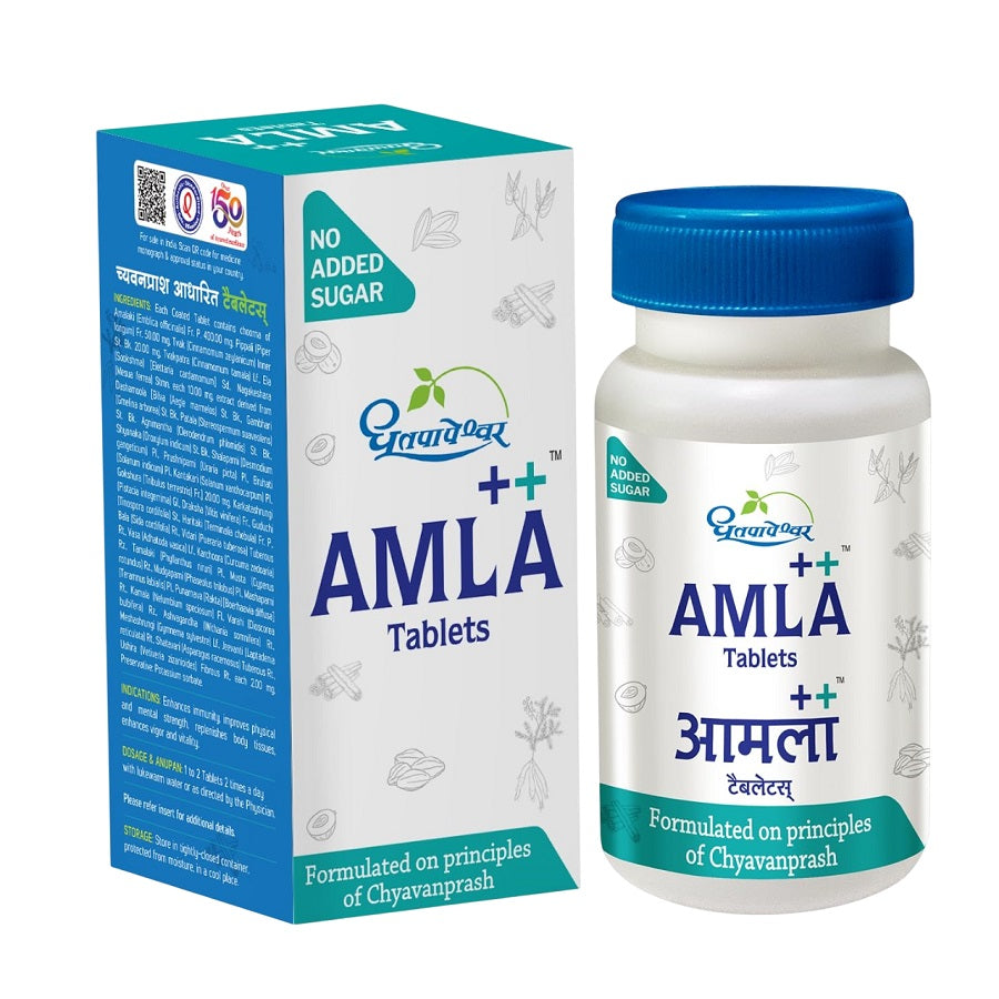 Dhootapapeshwar Ayurvedic Amla Plus With Zinc Tablet & Amla Plus Tablet