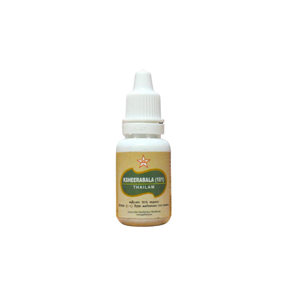 Skm Ayurveda Ksheerabala 101 Thailam Oil 10ml