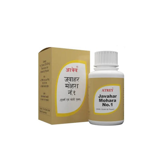 Atrey Ayurvedic Jawahar Mohra No 1 Gold Tablets