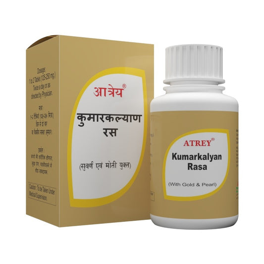 Atrey Ayurvedic Kumarkalyan Rasa Gold 10 Tablets