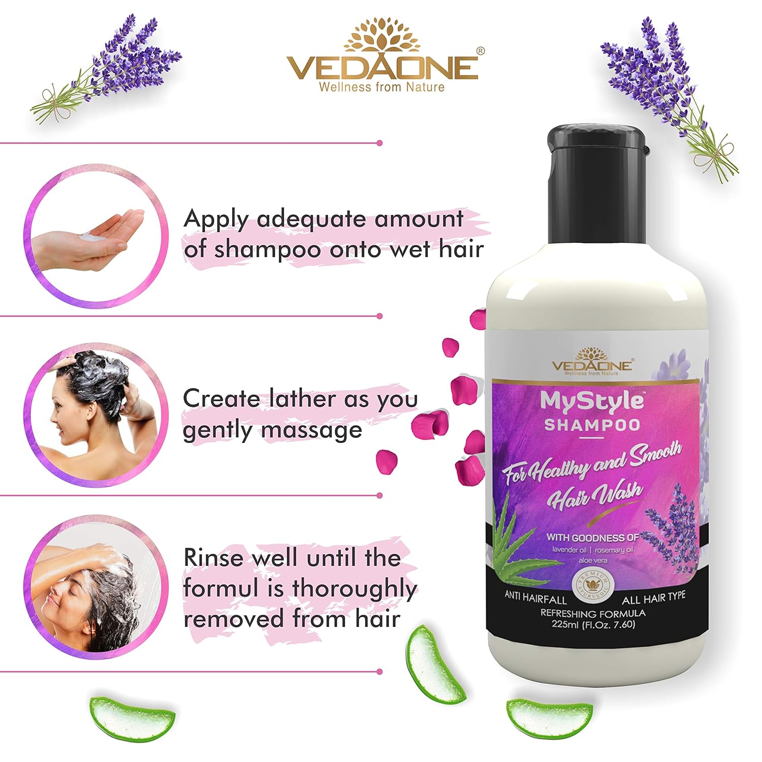 Vedaone MyStyle Shampoo 225ml