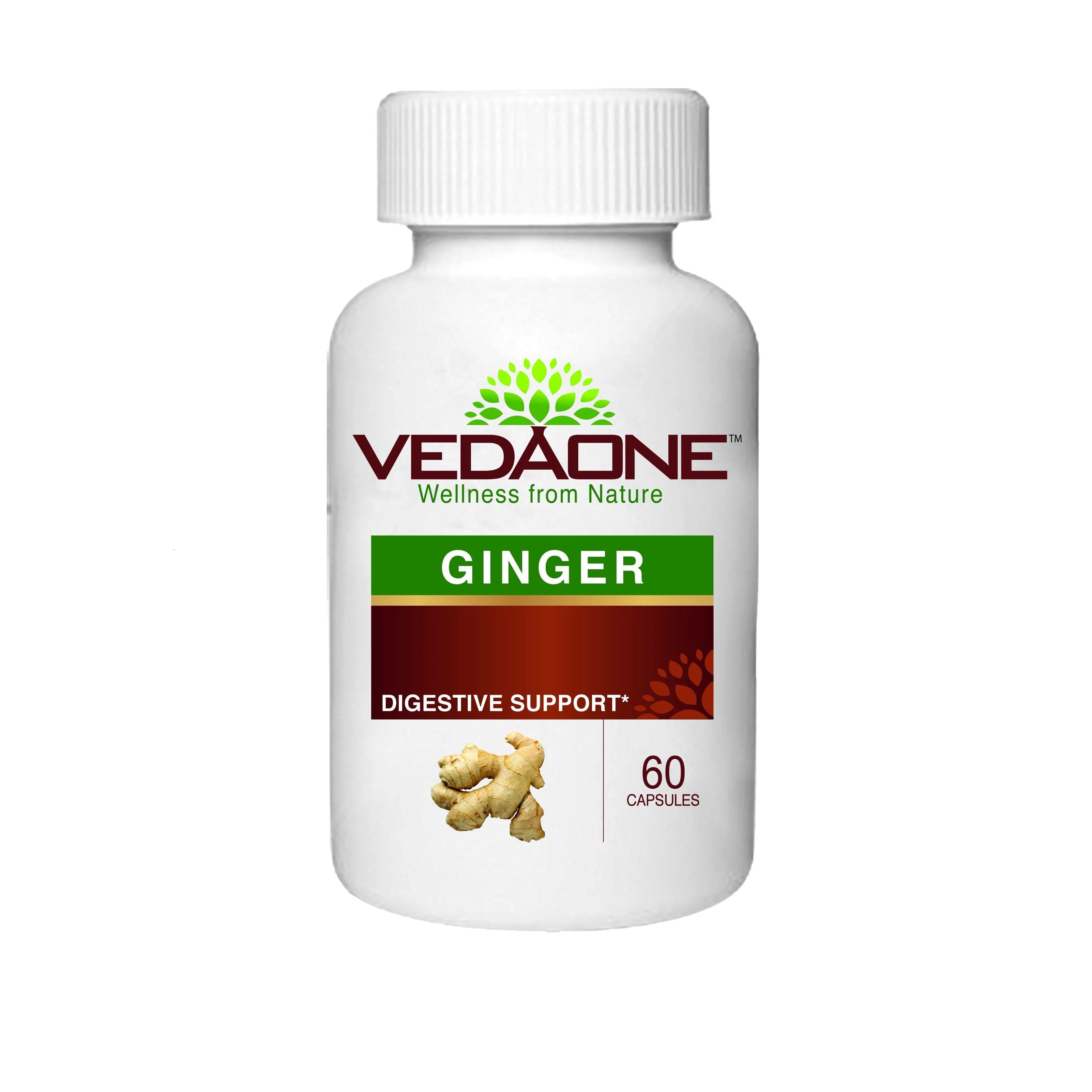 Vedaone Ayurvedic Ginger 60 Capsules
